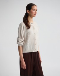 Oxford - Amelia Cable Knit Cardigan