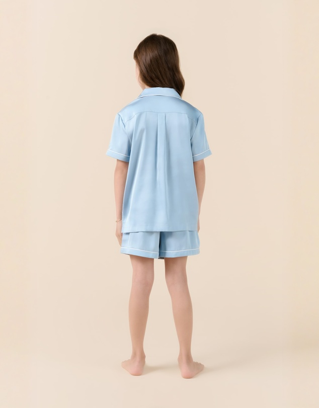 Gingerlilly - Mini Sonia Silky Satin Short PJ Set