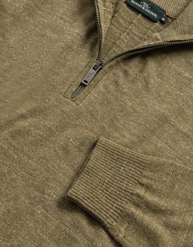 Rodd & Gunn - Fortrose 1/4 Zip Knit