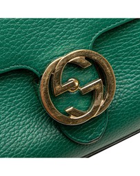 Pre-Loved by Azura Reborn - Pre-Loved Small Dollar Calfskin Interlocking G Crossbody