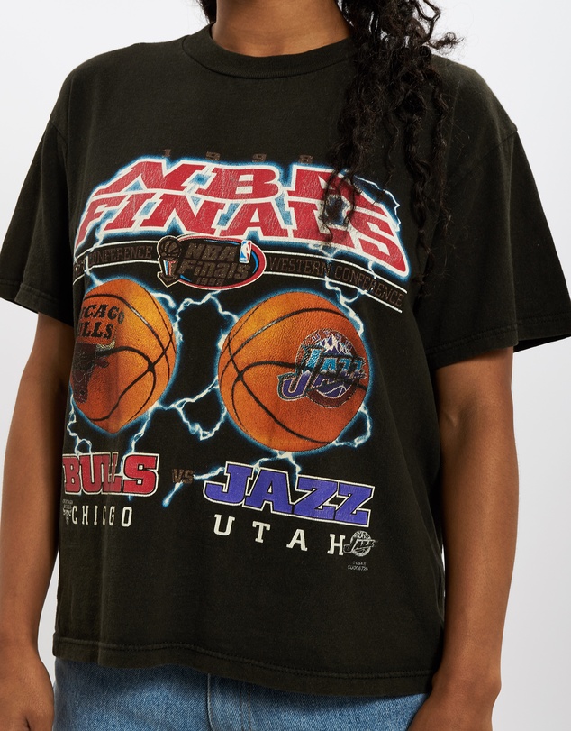 Vintage by The Real Deal - Pre Loved - 1988 NBA Finals 'Bulls v Jazz' Tee