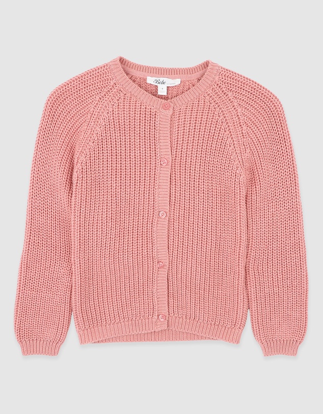 Bebe by Minihaha - Gemma Organic Knitted Cardigan 3-7 Yrs