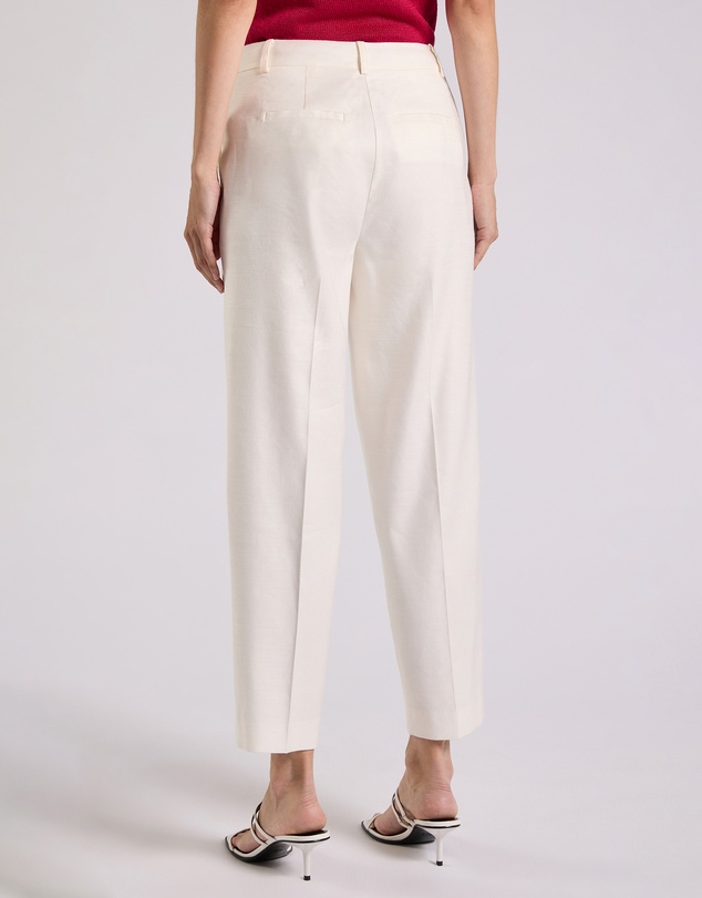 David Lawrence - Alima Stretch Linen Pants