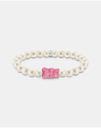 THOMAS SABO - Pearl bracelet with Pink HARIBO Goldbear