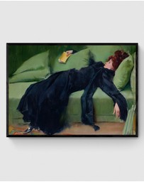 Inka Arthouse - Falling Woman Art Print