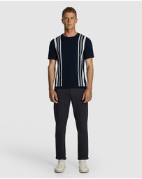 yd. - Strider Stripe Knitted Tee