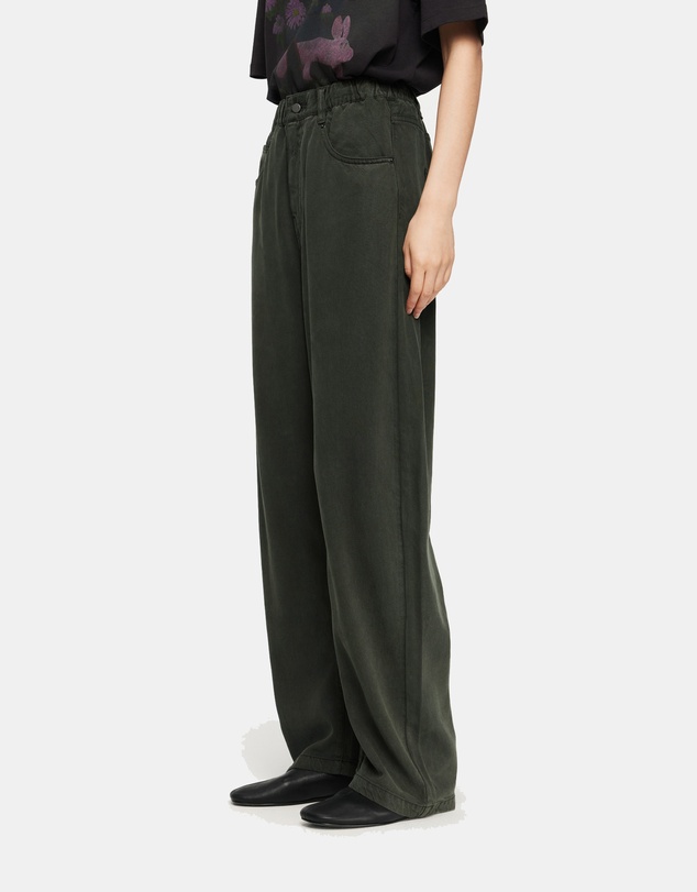 JNBY - JNBY Denim Effect Wide-Leg Trouser