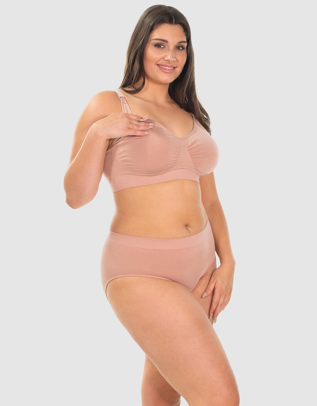 B Free Intimate Apparel - Full Bust Bamboo Nursing Bra (E-F-G-H) Cup
