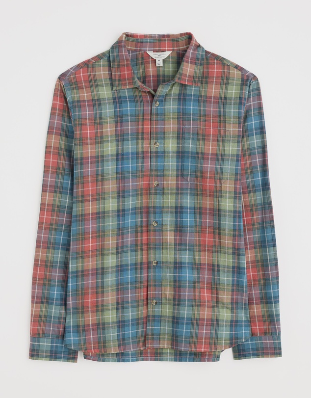 Seasalt - Seasalt Cornwall Multi Banyan Checked Cotton Shirt