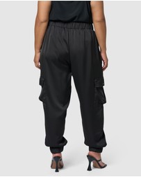 Sunday In The City - Revolution Satin Cargo Pant