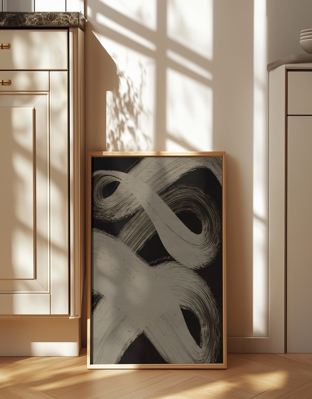 Olive et Oriel - Wildstrokes No2 by Treechild Art Print