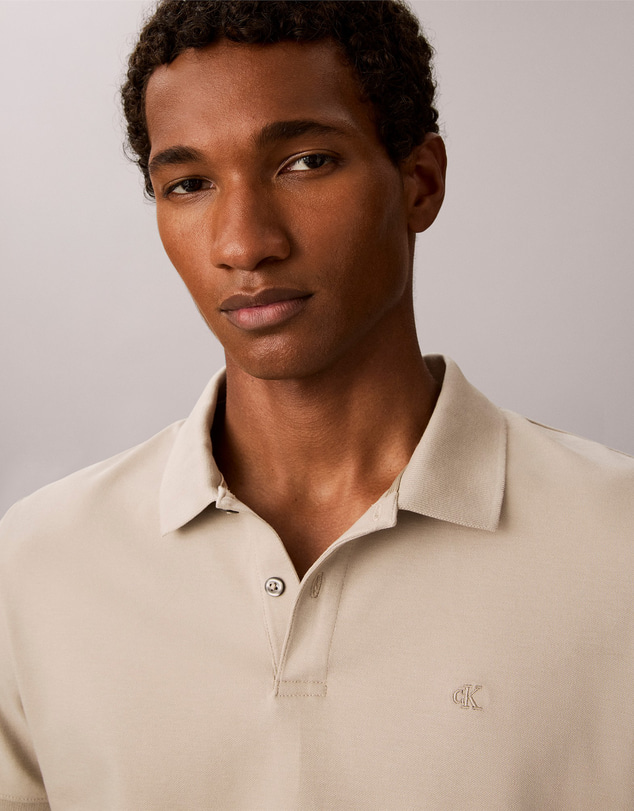 Calvin Klein - Supima Cotton Slim Refined Pique Polo Shirt