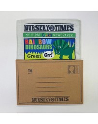 Jo and Nics Crinkly Cloth Books - Rainbow Dinosaurs