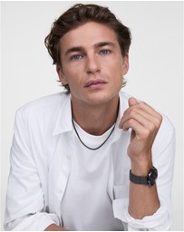 Daniel Wellington - Tide Mesh Necklace Graphite 2.8mm
