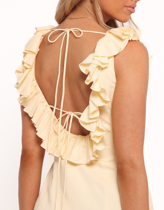 Petal & Pup - Brienne Maxi Dress - Butter Yellow