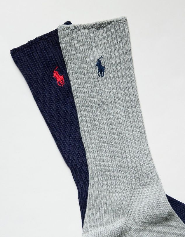 Polo Ralph Lauren - 2-Pack Bundle Classic Crew Socks