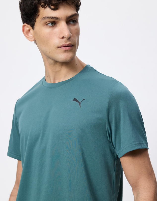 Puma - Train All Day Essentials Solid Cat Tee (LC Small Cat)