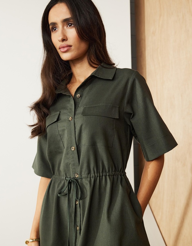 Atmos&Here - Mara Mini Shirt Dress