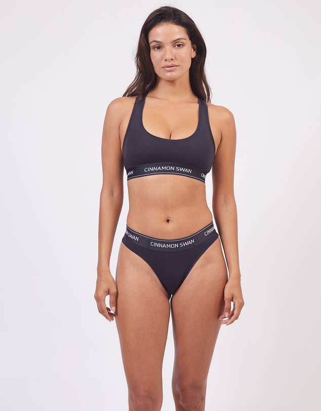 Cinnamon Swan - Logo Thong 