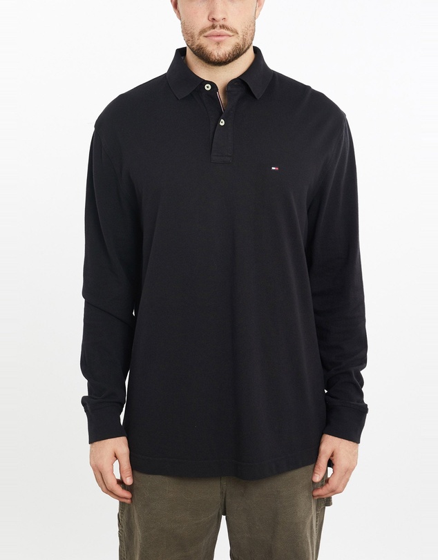 Vintage by The Real Deal - Pre Loved - Vintage Tommy Hilfiger Long Sleeve Polo Shirt