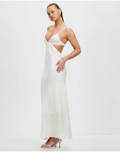 Third Form - Paisley Bias Triangle Midi Dress