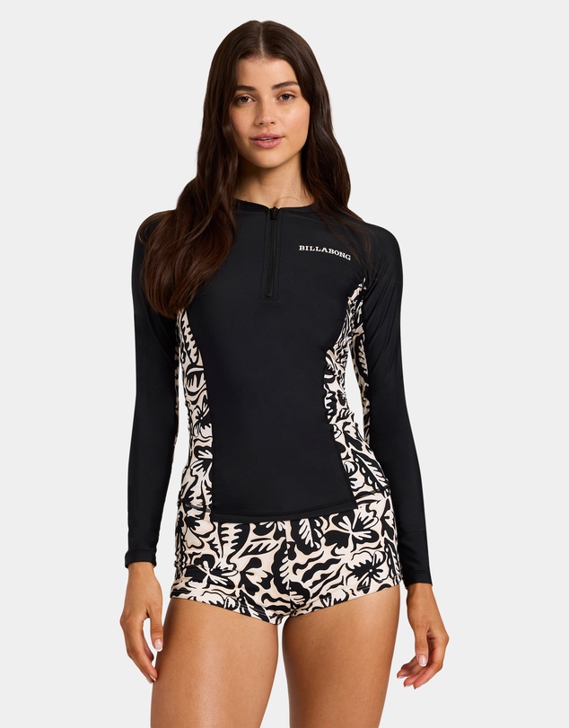 Billabong - Womens Wave Tribe Reef Long Sleeve Rashguard