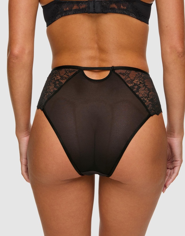 Ann Summers - Caged Rose High Waist Brazilian