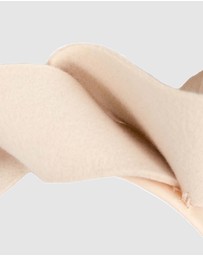 Max Alexander - Felt Beige Spiral Fascinator