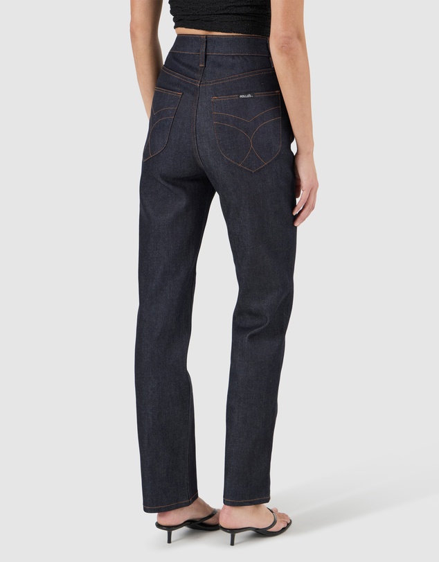Rolla's - Loulou Straight Jean Long - Madame Indigo