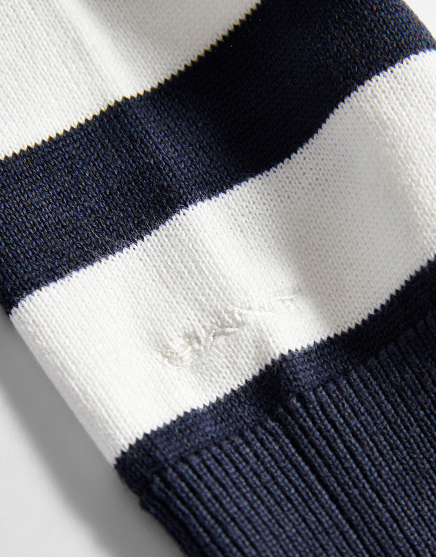 Gant - Shield Breton Stripe Knit Cardigan