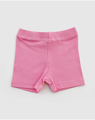 WITH LOVE FOR KIDS - Bike Shorts Wide Ribbed - Babies - Kids