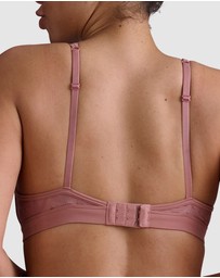 adidas Originals - Microterrot Monogram Logo Unlined Triangle Bralette
