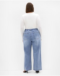 City Chic - Annie V Neck Top