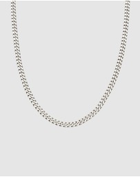 Kuzzoi - ICONIC EXCLUSIVE - Necklace Male Curb Chain 925 Sterling Silver
