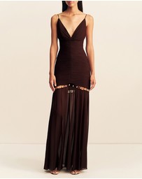 Shona Joy - Emilie Gathered Bodice Maxi Dress