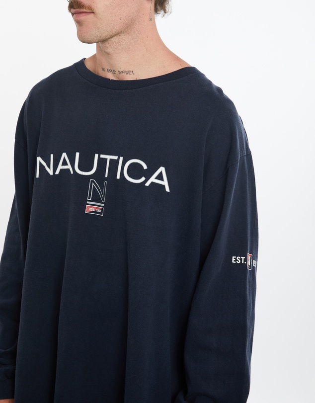 Vintage by The Real Deal - Pre Loved - Vintage Nautica Long Sleeve Tee