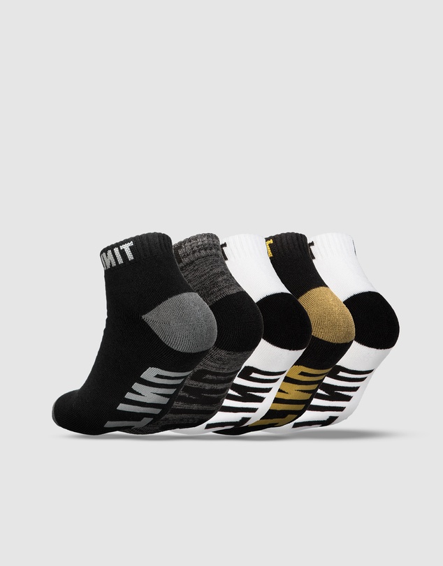 UNIT - UNIT Max Youth 5 Pack Lo-Lux Socks