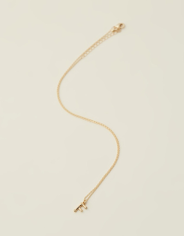 Zahar - Letter F Necklace
