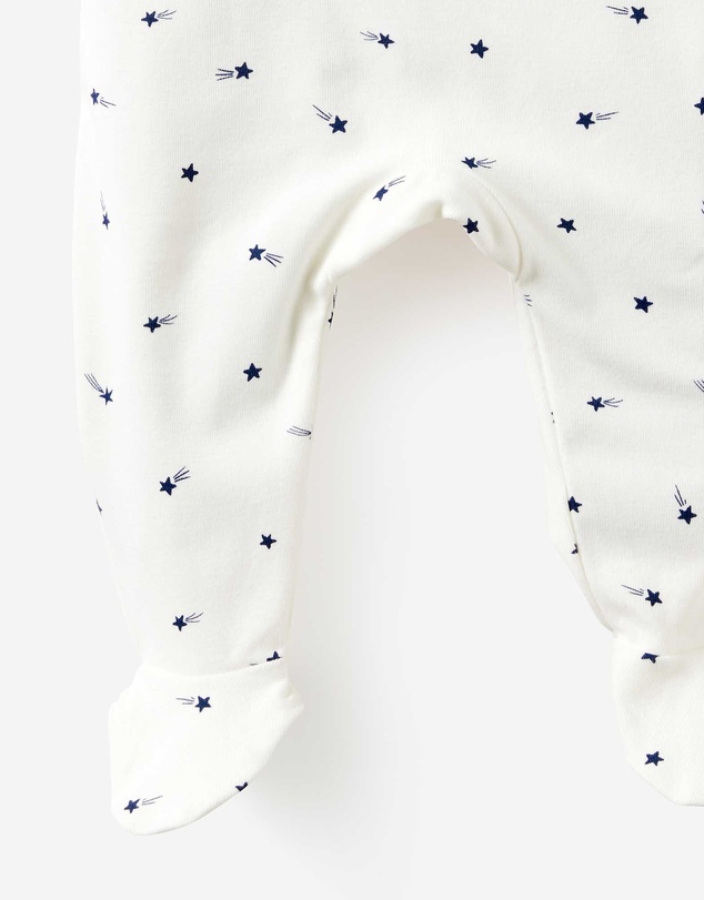 Cotton On Kids - Organic Cross Over Zip Romper
