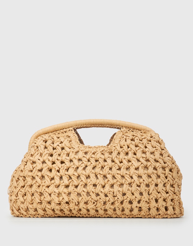 Betts - Spainard Raffia Clutch Bag