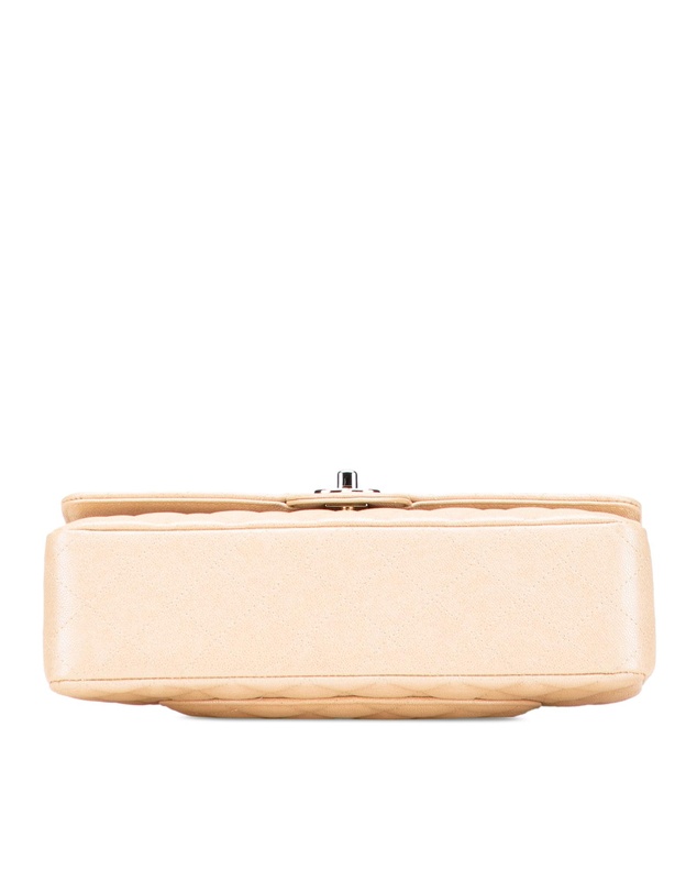 Pre-Loved by Azura Reborn - Pre-Loved Medium Classic Iridescent Caviar Double Flap