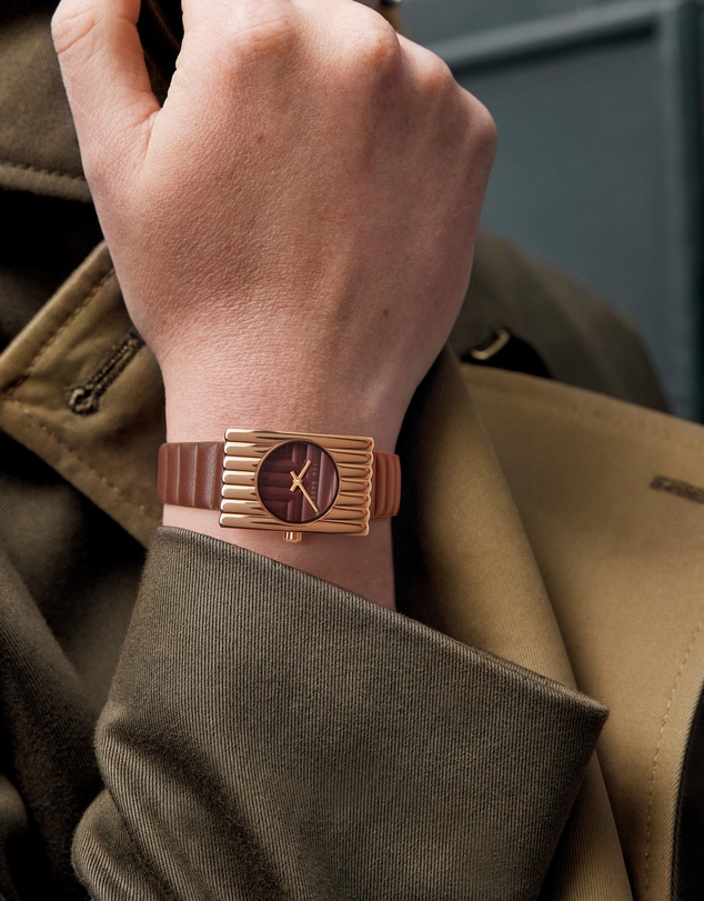 Ted Baker - Ottolee 23mm Bordeaux Leather Strap Watch