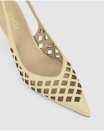 Siren - Yovanna Sling Back Kitten Heel