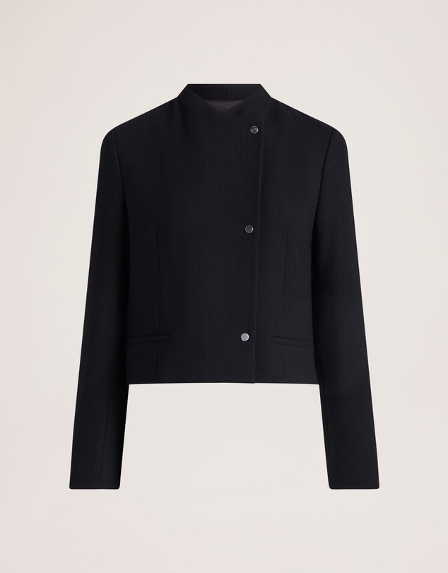SABA - Raya Wool Crepe Cropped Jacket