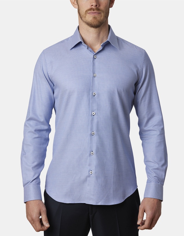 Abelard - Verdon Puppytooth Slim Fit Shirt