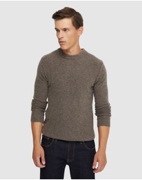 Oxford - Leon Crew Neck Wool Rich Knit