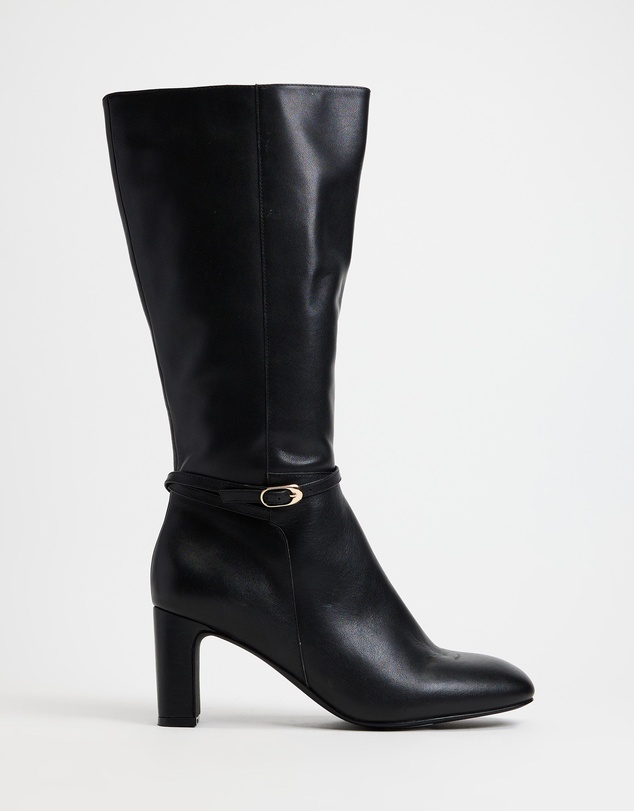 Atmos&Here - Maple Knee High Leather Boots
