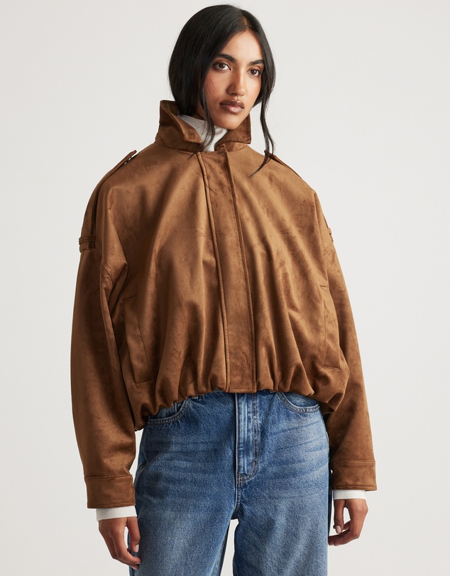 Decjuba - Maisie Faux Suede Jacket