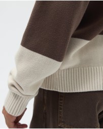 AERE - Organic Cotton Stripe Knit Rugby Polo