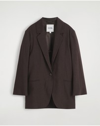 COS - Single-Breasted Linen Blazer